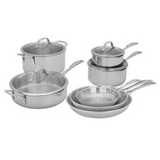 Henckels 11-Piece Stainless Steel Tri-Ply Cla...