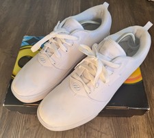 HEELYS Adults Pro 20 Wheels Sneakers Shoes, Triple White Men s Size 14 with Box