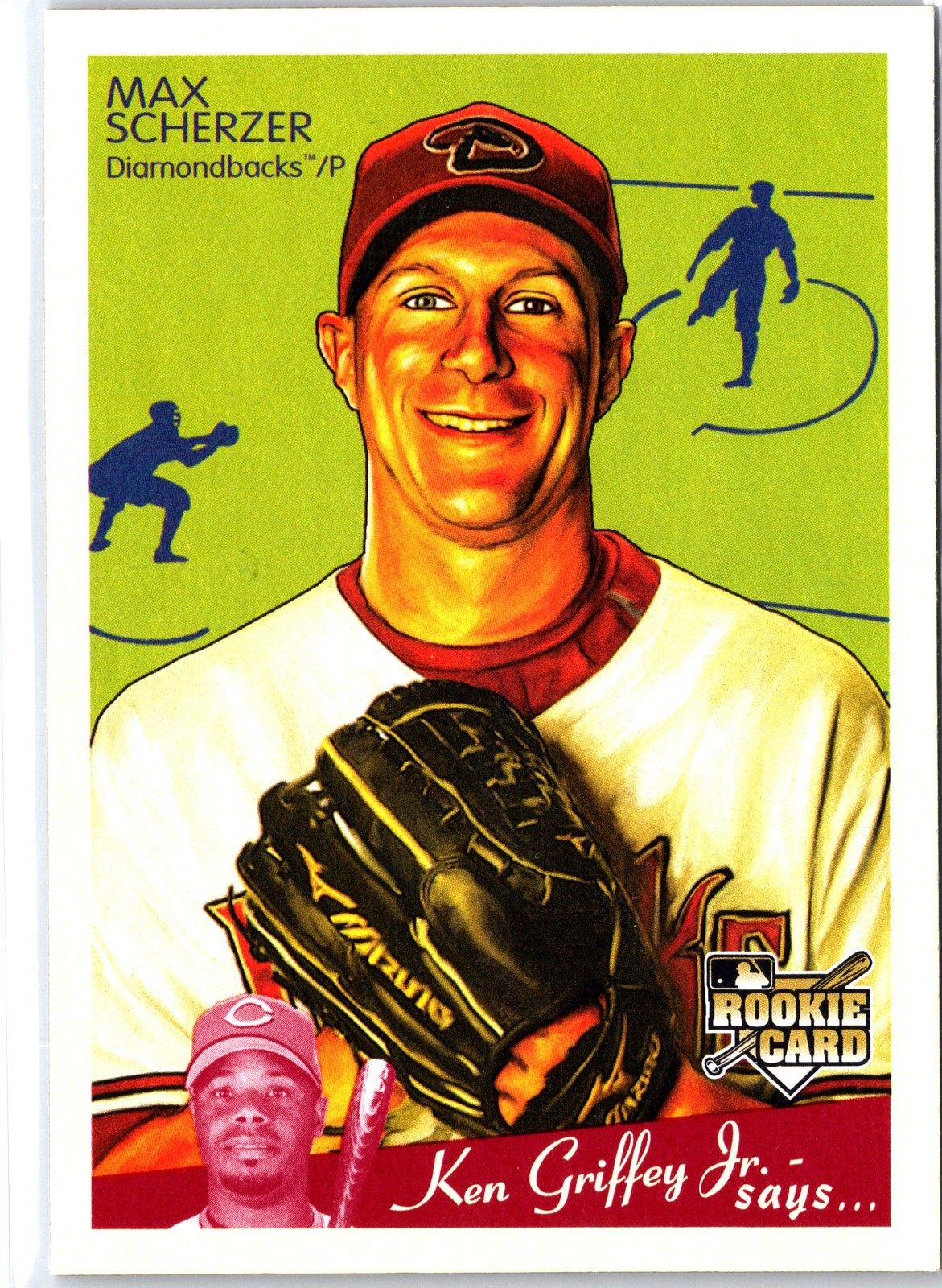 2008 Upper Deck Goudey #6 Max Scherzer Arizona Diamondbacks RC