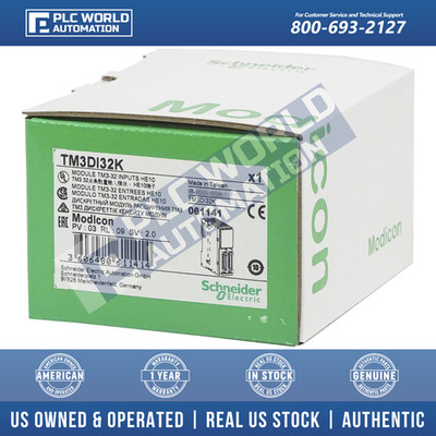 TM3DI32K Schneider Discrete Input Module, New, FREE UPS 2 Day Dlvry & 2 Year Wty