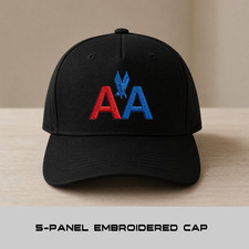 American Airlines Baseball Cap Custom Embroid...