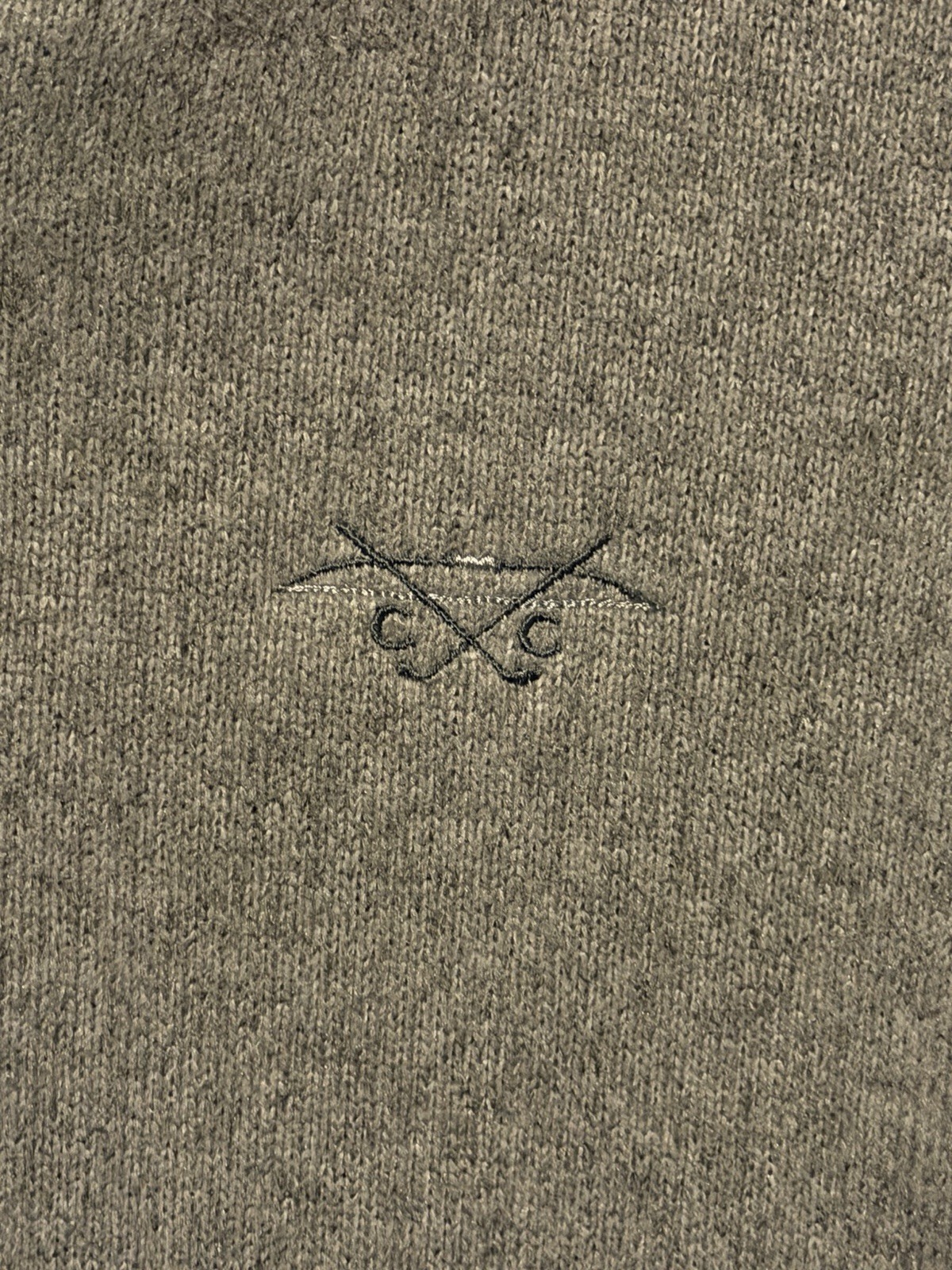 Peter Millar Element 1/4 Zip Pullover Gray Mens L… - image 3