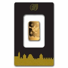 5 gram Gold Bar - Holy Land Mint Dove of Peace (In Assay) 4992.05 per troy oz