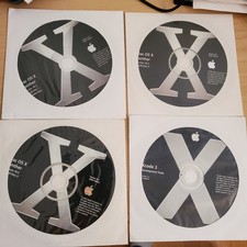 Apple Mac OS X Panther 10.3 Install 3 Disc Set  Xcode 2 Development Tools