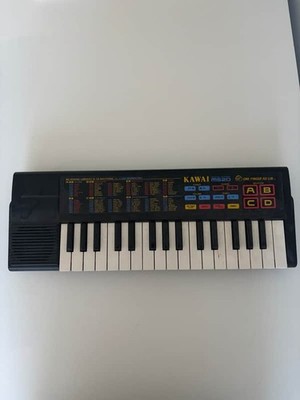 Kawai MS20 Toy Wavetable Synthesizer Early 90s One Finger Adlib Keyboard