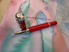 Montegrappa Emozione Red Roller ball pen MIB