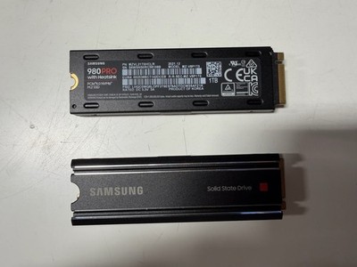 Samsung 980 Pro M.2 NVMe Gen 4.0 SSD with Heatsink 1TB