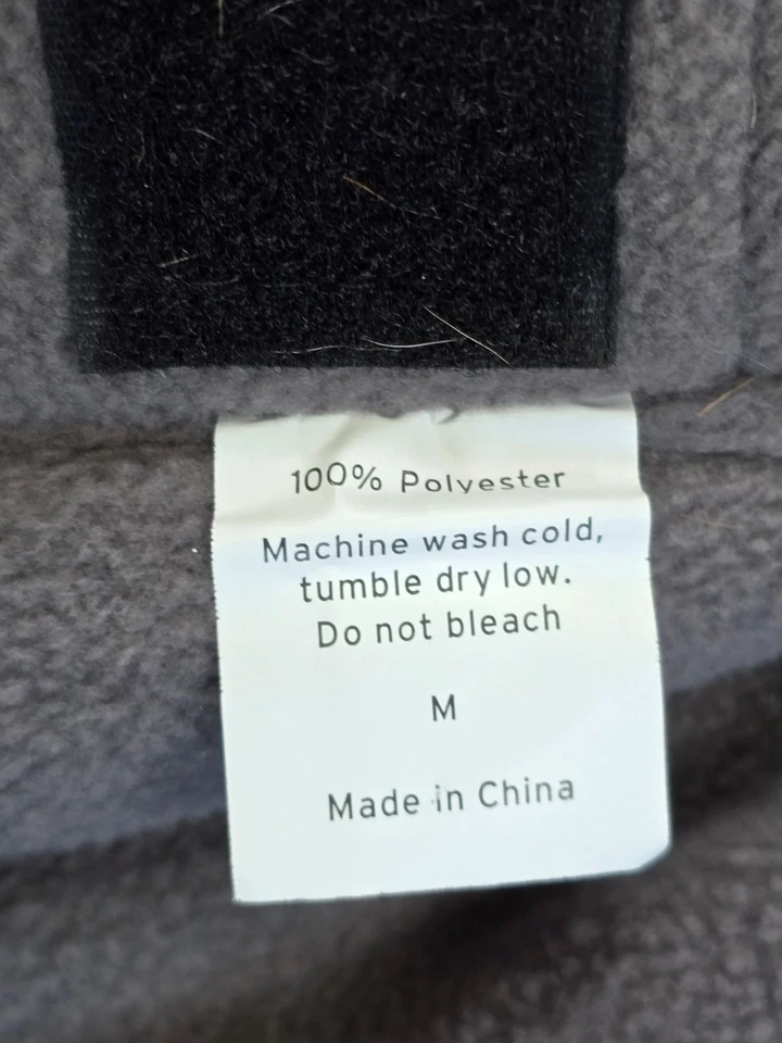 Pink Buffalo Check Pet Dog Vest Jacket Medium Eddie Bauer Fleece Plaid Coat - Image 3 of 4