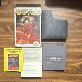 Culture Brain Flying Dragon: Secret Scroll Nintendo NES w/ Box NO Manual Survey
