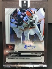 2025 Panini Instant NFL Austin Booker Premiere Signatures /99  Chicago Bears