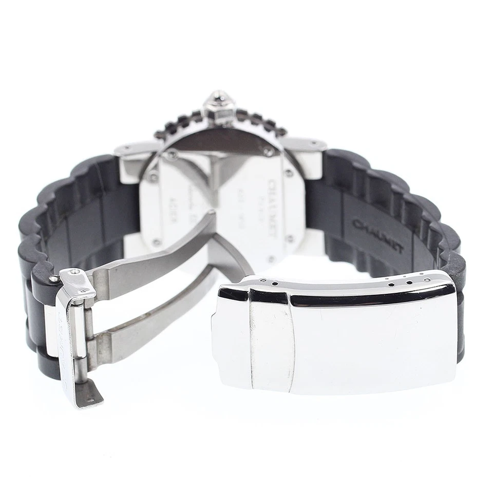 Reloj de cuarzo para dama Chaumet Clase Uno W06213-086 fecha esfera negra_916041 Foto 3 de 4