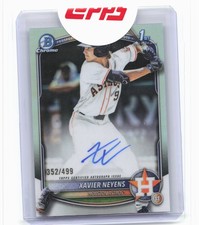 2025 Bowman Draft #CPA-XN Xavier Neyens Chrome Prospect AutoRefractor #/499