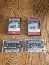Time Life Country Christmas Cassette Tape Set Part 1  2 Vintage 1988 BMG VG /EX