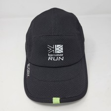 Karrimor Run X Lite DRX Race Cap Mens Black Mesh Running Hat Adjustable 5 Panel