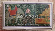 Crabtree Evelyn Sandalwood Aromatic Soap Set Three 3 New in Box Vintage Rare