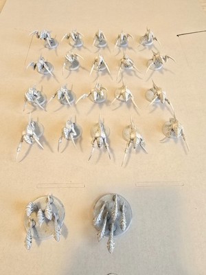 20x Hormagaunts + 2 x Ripper Swarms Old Version Tyranids Warhammer 40k ...