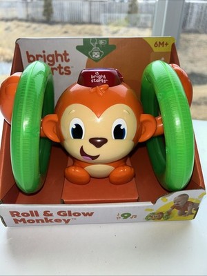 Bright Starts Roll & Glow Monkey. Open Box 1K