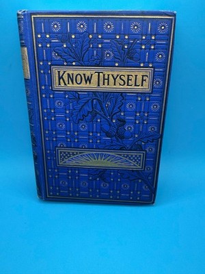 Know Thyself:The Science of Life by William H. Parker 1881 w/Special Letter 7X5