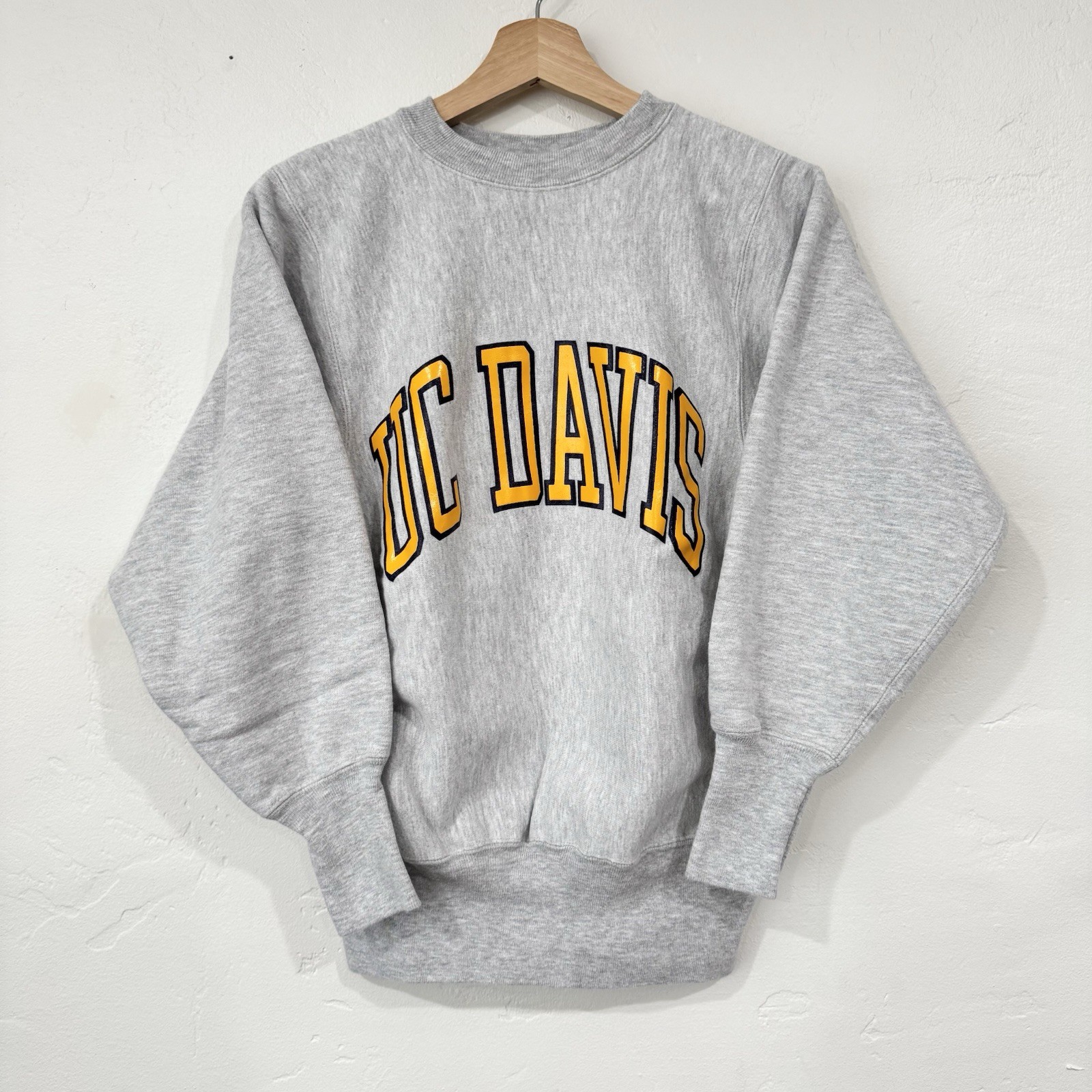 Vintage 1980's Made In USA UC Davis Champion Reverse Weave Men's S