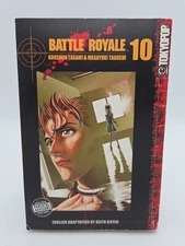 BATTLE ROYALE # 10, KOUSHUN TAKAMI & MASAYUKI TAGUCHI Cover Has Wear