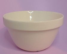 Vintage Mason Cash Pudding Basin Bowl ½ Pint Size 48s White Made In England