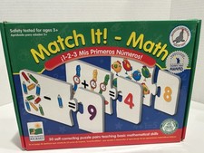 Match It Math Self Correcting Puzzle Pairs The Learning Journey Homeschool PreK