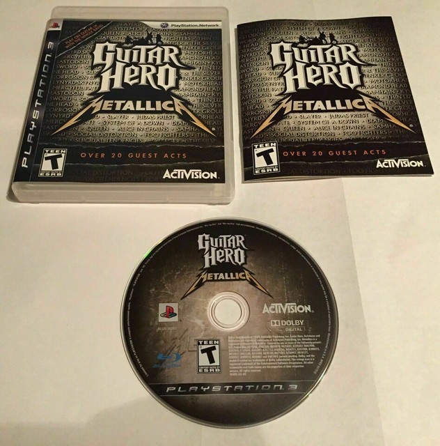guitar hero metallica ps3 mercadolibre guitar hero metallica ps3 mercadolibre