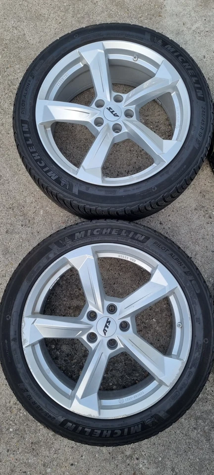 4x Winterkompletträder ATS Auvora 8Jx19H2 LK5x112 ET39 KBA52888 VW Tiguan - Bild 2 von 4