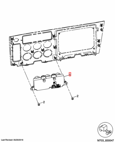 A/C Control Unit For Freightliner Cascadia 2019-Current A22-73670-002 (NO CORE!) - Picture 3 of 3