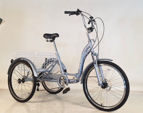 SCOUT® tricycle, adults folding tricycle, 6-speed shimano gears, disc brakes, UK - Picture 8 of 32