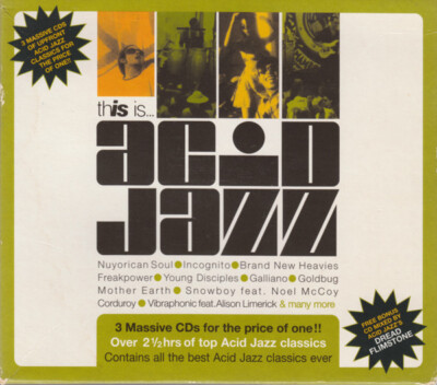 Various   This Is... Acid Jazz BOX 3 CD´s BOX SET RARE Beechwood Music   BEBOX