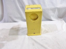 Unusual Original Gold Factory Painted 3-Slot Payphone Top Housing