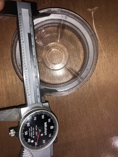 CAV FILTER STYLE DIESEL FUEL GLASS BOWL SYSTEM WATER SEPORATOR Shallow New - Picture 5 of 9