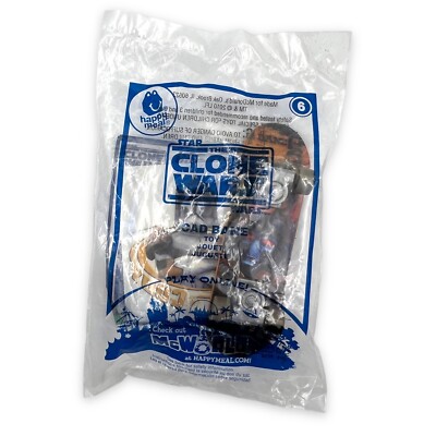 2010 McDonalds Star Wars The Clone Wars Toy #6 CAD BANE Skateboard