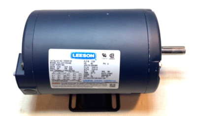 NOS Leeson motor C4T17DH4E 3ph. 1725rpm 3/4hp