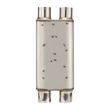 Exhaust Muffler  3" Dual In / 3" Dual Out Original Color Moderate Sound