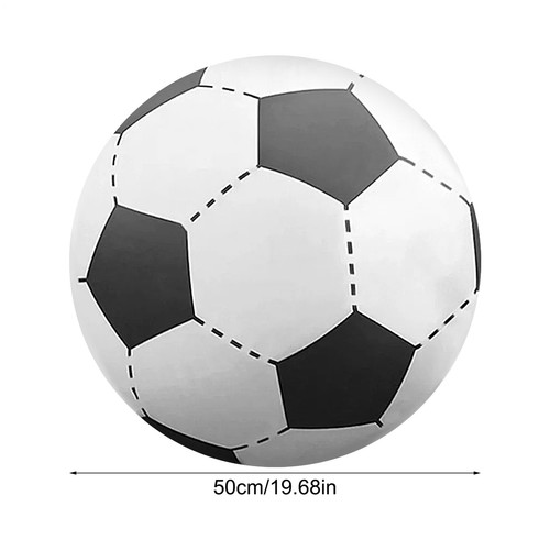 1pc Large Inflatable Soccer Ball Waterproof For Outdoor Sports High Resilience - Picture 2 of 13