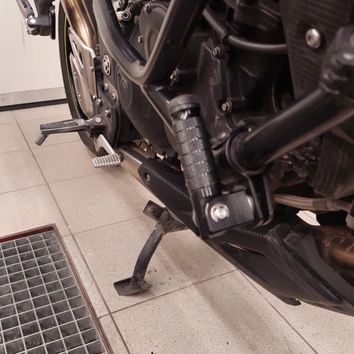 1 Par de Pedales Universales Motocicleta Reposapiés Plegados Escalera Motocicletas Ciclomotores Lo último - Imagen 13 de 23