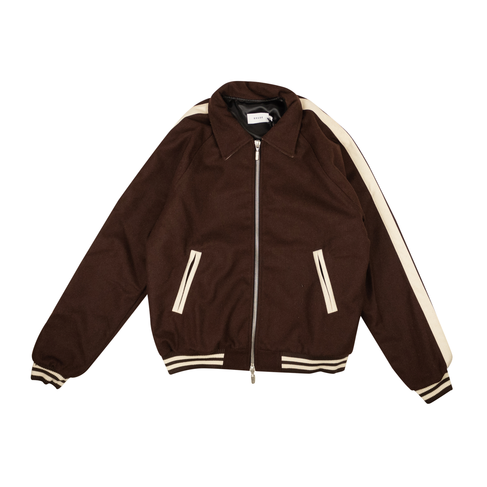 NWT Rhude BROWN RHUDE BOYS SIGNATURE BOMBER Size S 1695 144190₽