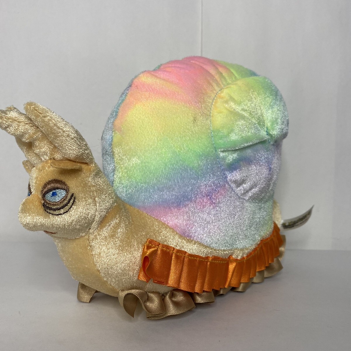 Mystere Cirque Du Soleil Snail Plush 7” Magical Psychedelic Color