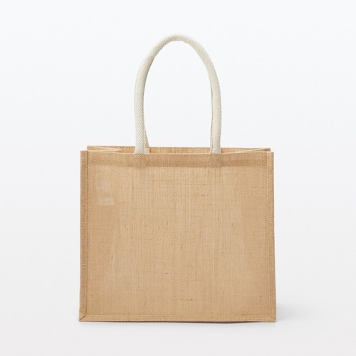 MUJI Square Jute Plant Fiber TOTO Bag 21L A4 Set of 20pcs 83529871 - Picture 2 of 9
