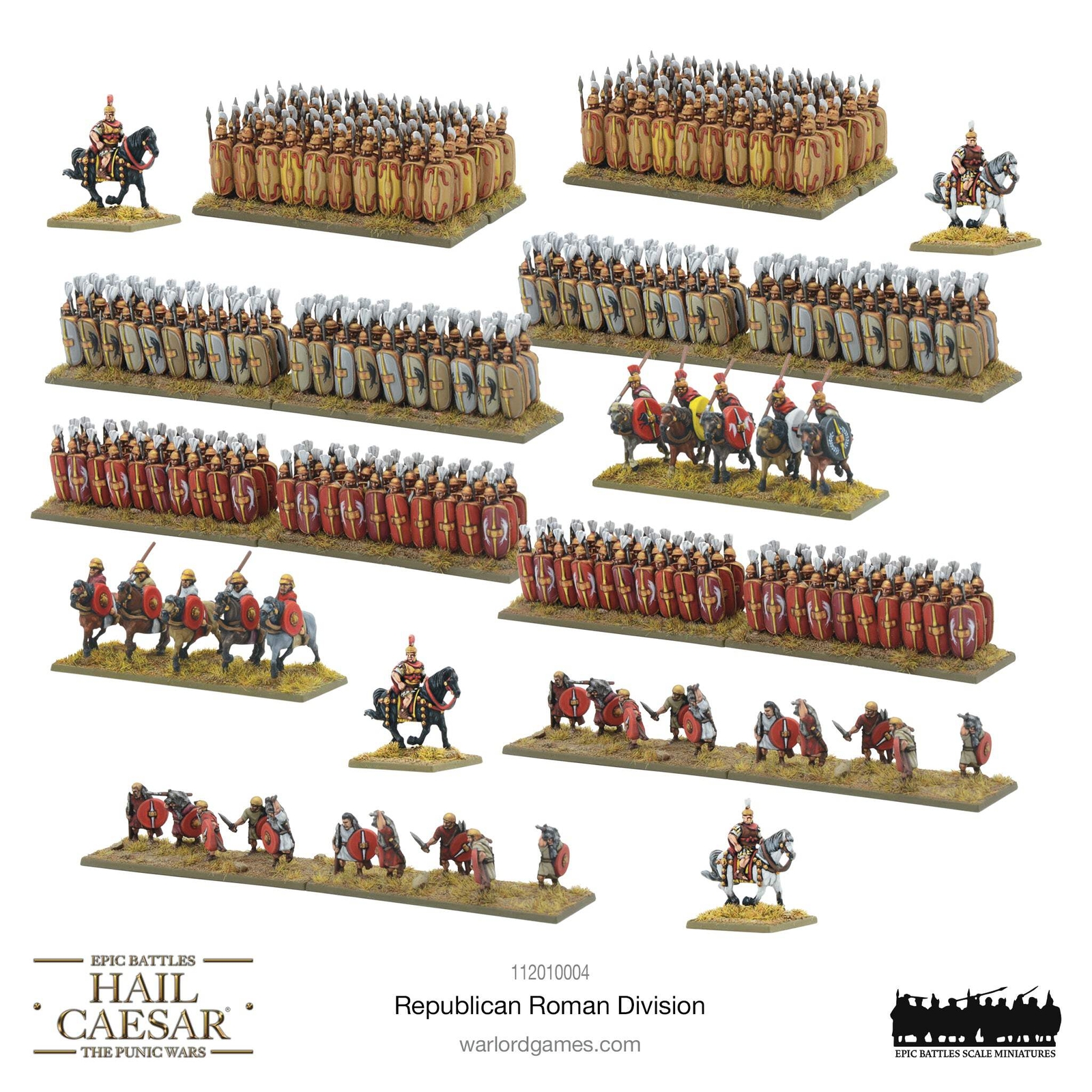 Hail Caesar Epic Battles: Republican Roman division - Warlord Games