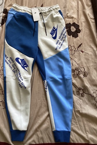 Nike Sportwear Tech Fleece Joggers Size: Medium Color: Multi Blue / White |  eBay