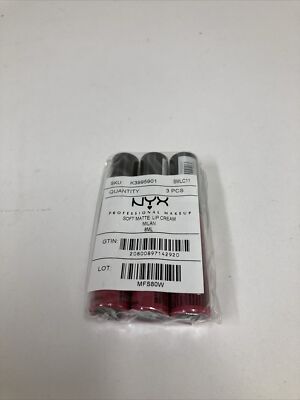 New NYX Professional Makeup Soft Matte Lip Cream Milan Lot of 3