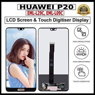 Display con touch screen Huawei P20 EML-L09 EML-L29 compatibile