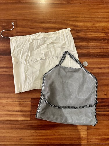 Stella McCartney Light Grey Falabella Small Tote