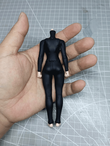 1/12th Female Clothes Tights Cloth Jumsuit Model for 6''Romankey X COWL Figure - Picture 3 of 4