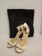 Kate Spade Vero Cuoio White 9B High Heel Made In Italy