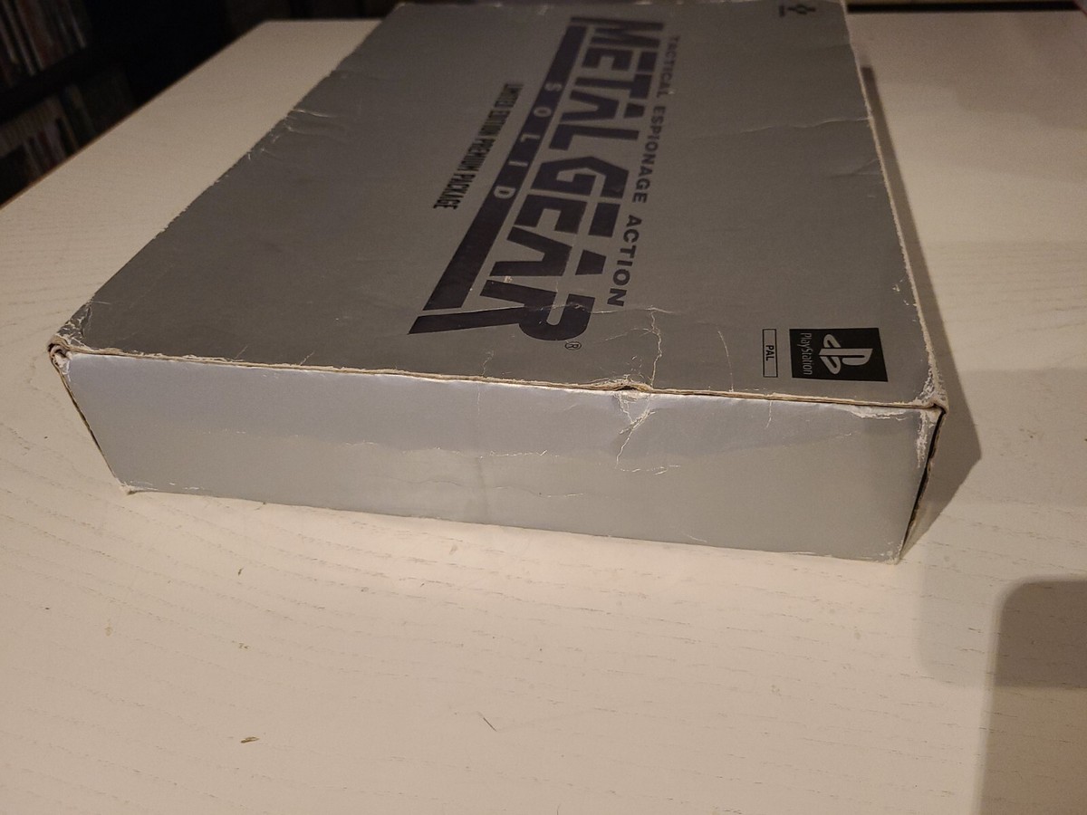 METAL GEAR SOLID LIMITED EDITION PREMIUM PACKAGE PS1 PLAYSTATION 1