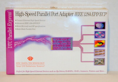 DTC Parallel Express   High Speed Parallel Port Adapter   IEEE 1284 EPP/ECP - NE